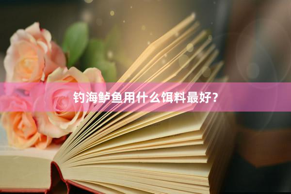 钓海鲈鱼用什么饵料最好？
